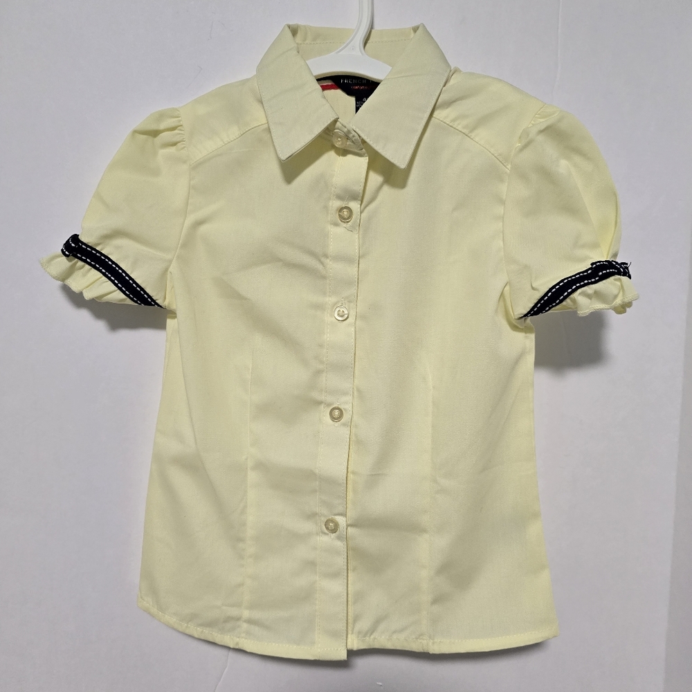 French Toast Girls Preppy School Uniform Short Sleeve Tops With Matching Skirt - Picture 7 of 16